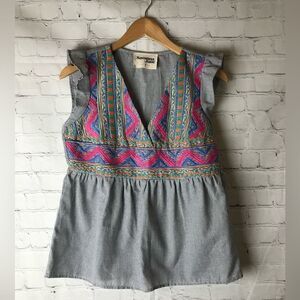 Savannah Jane Large Morgan Floral Top Small